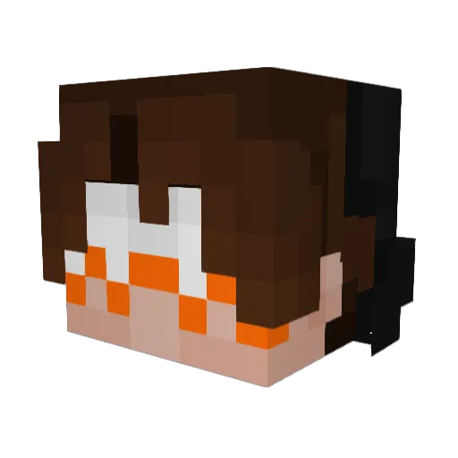Minecraft-Avatar von Xenophase: Kopf als 3D-Render
