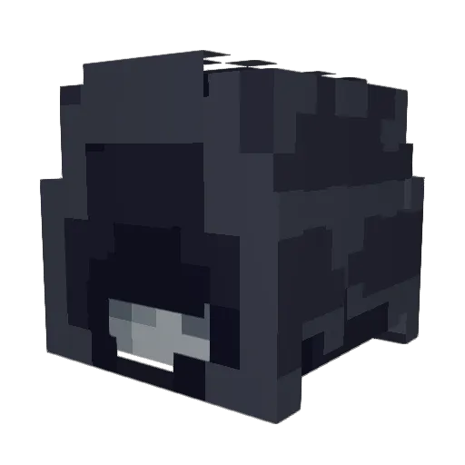 Xenovea Minecraft avatar head, 3D render