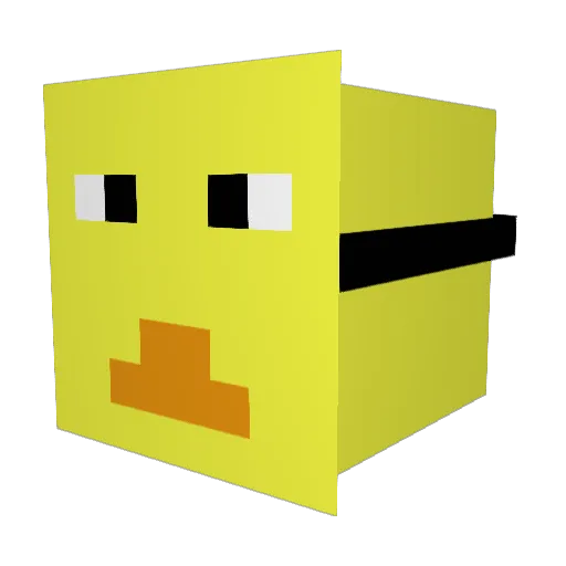 Xenovigamer313 Minecraft avatar head, 3D render
