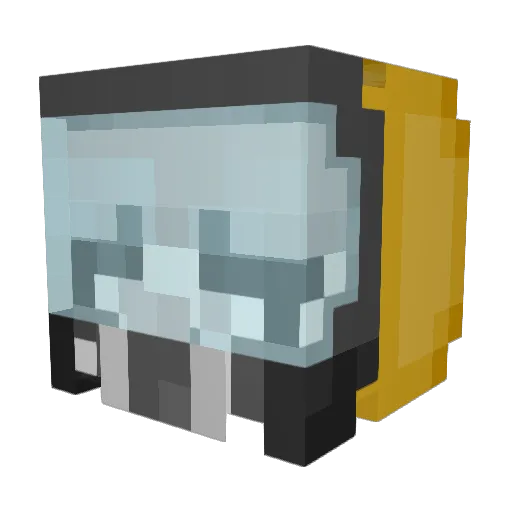 Xenqaro Minecraft avatar head, 3D render