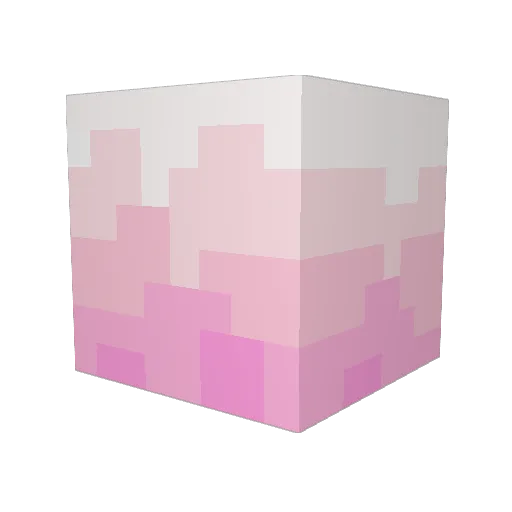 Xeny00 Minecraft avatar head, 3D render