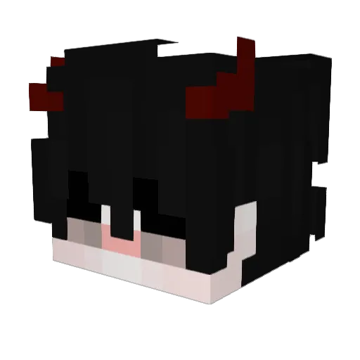 Xeo20137 Minecraft avatar head, 3D render