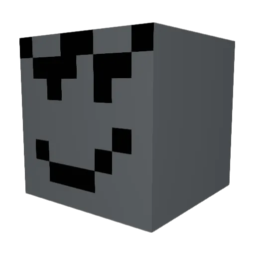 Xeo_sts Minecraft avatar head, 3D render