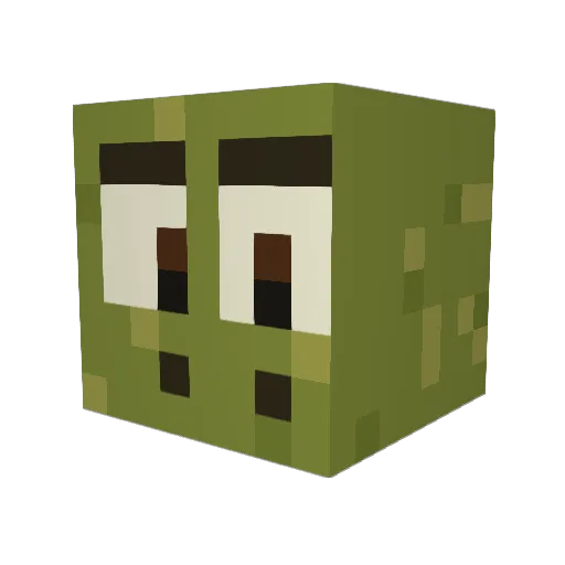 Xeoano_Miners Minecraft avatar head, 3D render