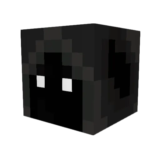 XeraNyx Minecraft avatar head, 3D render