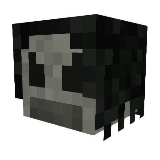 Xeribo Minecraft avatar head, 3D render
