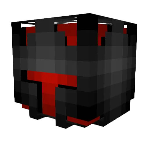 Xeriph Minecraft avatar head, 3D render