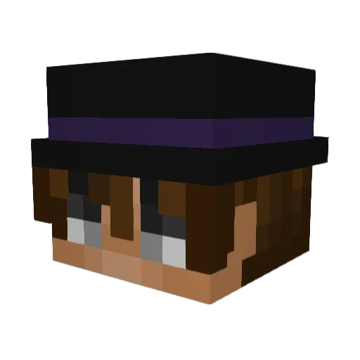 Xero455 Minecraft avatar head, 3D render
