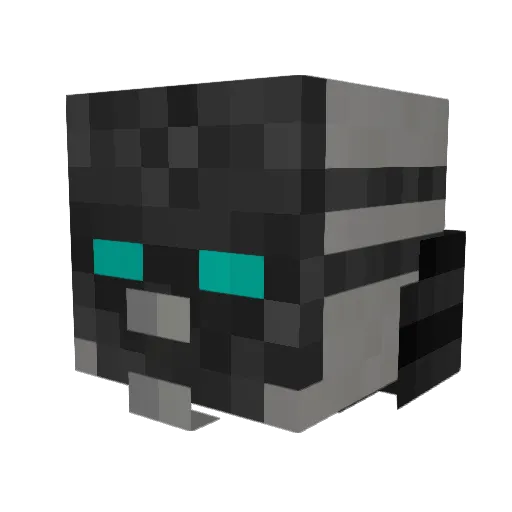 Xerocrates Minecraft avatar head, 3D render