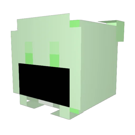Xeroh762 Minecraft avatar head, 3D render