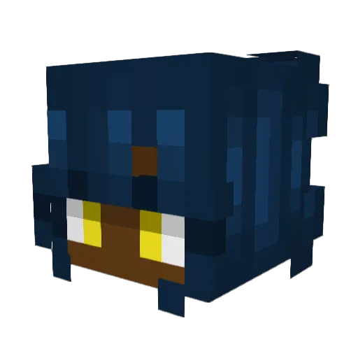 Xeron56 Minecraft avatar head, 3D render