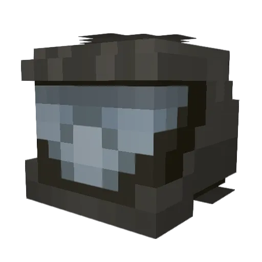 Xerota Minecraft avatar head, 3D render