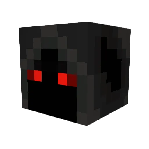 Xertok Minecraft avatar head, 3D render