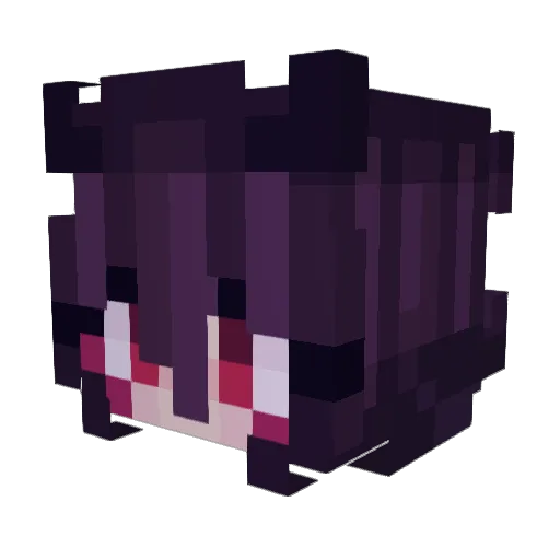 Xeskos Minecraft avatar head, 3D render