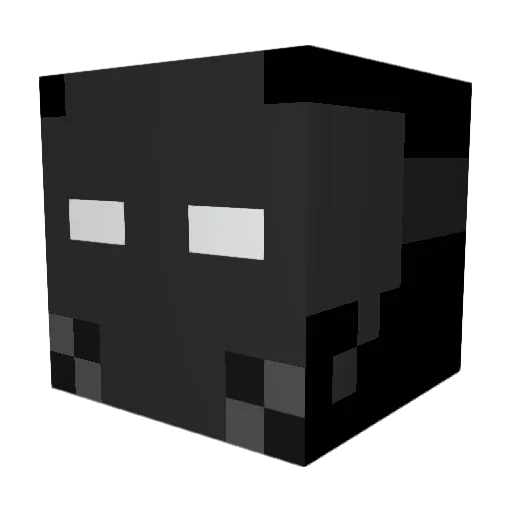 Xgames52 Minecraft avatar head, 3D render