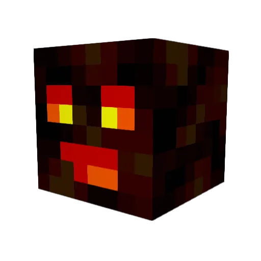 Xhajou Minecraft avatar head, 3D render