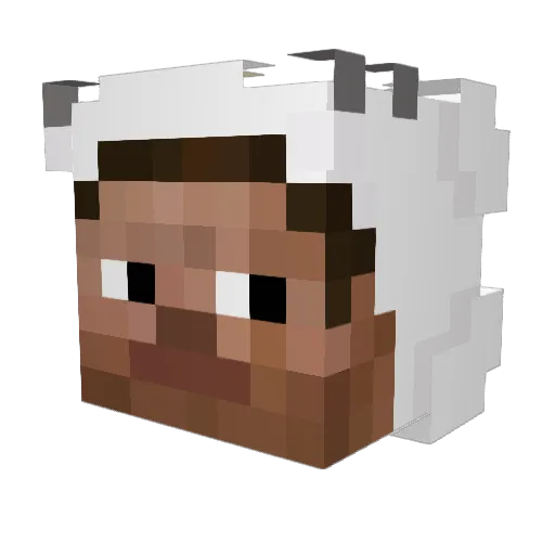 XhanThao Minecraft avatar head, 3D render