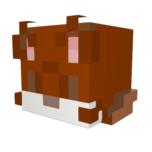 XiChen_FURRY Minecraft avatar head, 3D render