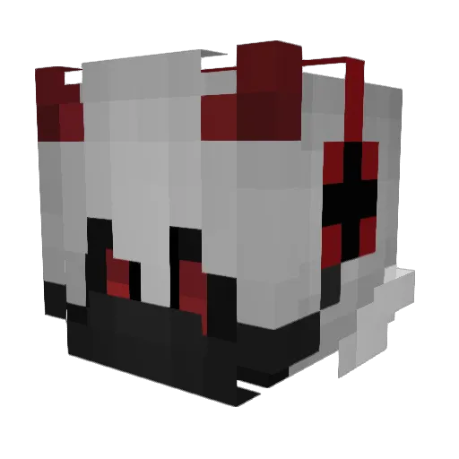 XiangXiang1115 Minecraft avatar head, 3D render