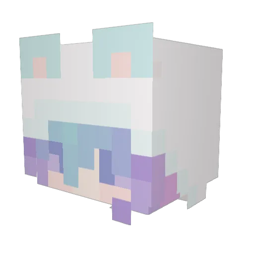 XiaoFan647 Minecraft avatar head, 3D render