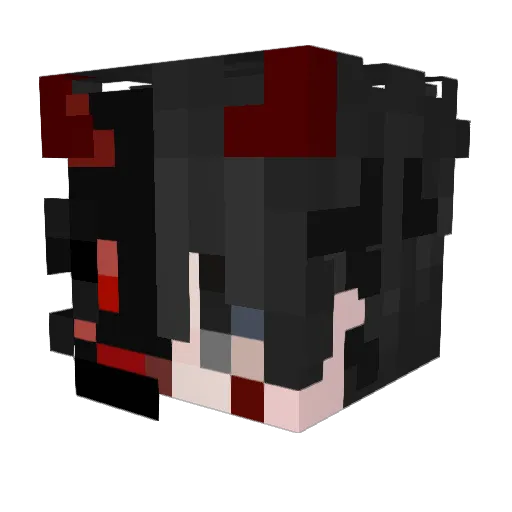 XiaoKai0909 Minecraft avatar head, 3D render