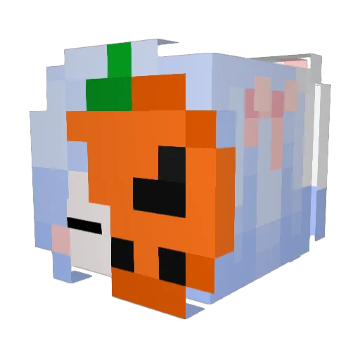 Xiao_Amber_TW Minecraft avatar head, 3D render