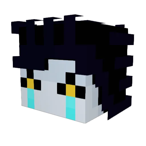 Xiboca013 Minecraft avatar head, 3D render