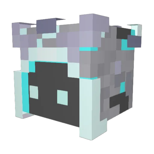 Xier9 Minecraft avatar head, 3D render
