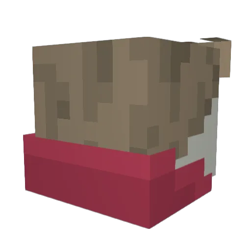 XikeaX3486 Minecraft avatar head, 3D render