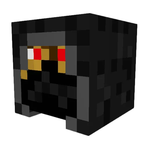 Xil743 Minecraft avatar head, 3D render