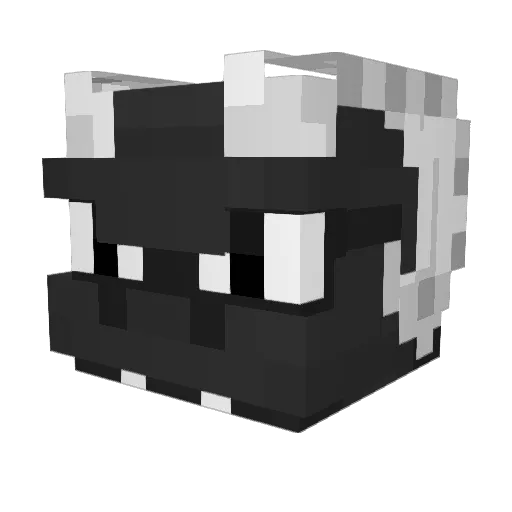 Xilotykoo Minecraft avatar head, 3D render