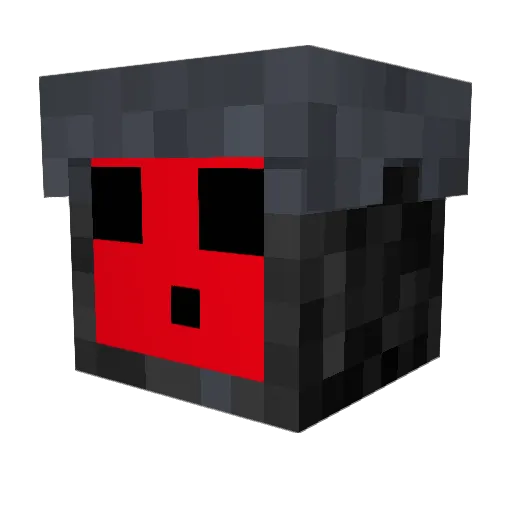 Xilova Minecraft avatar head, 3D render
