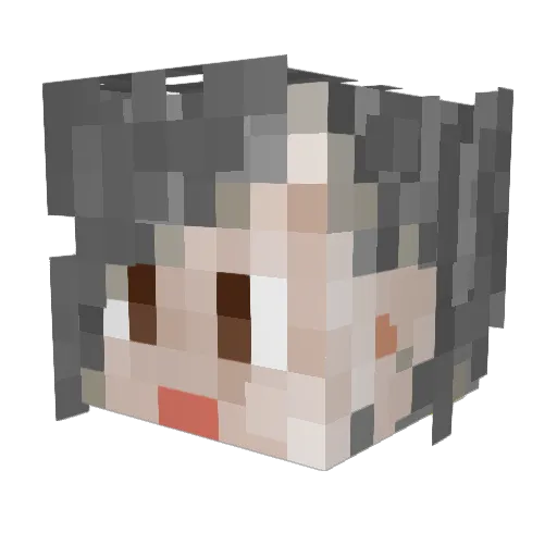 Minecraft-Avatar von Ximaci: Kopf als 3D-Render