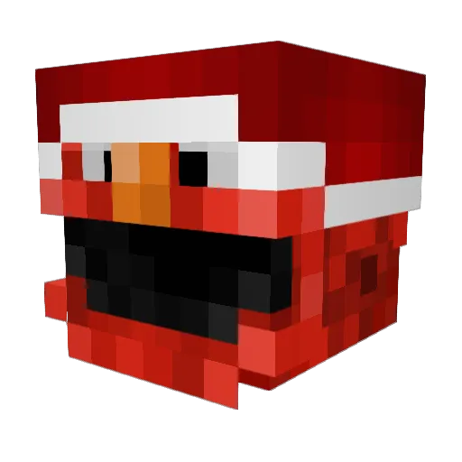 Ximenaah Minecraft avatar head, 3D render