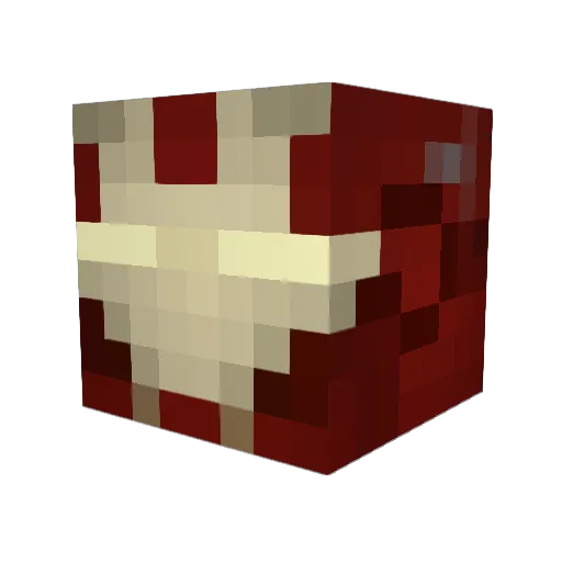XinZha0 Minecraft avatar head, 3D render