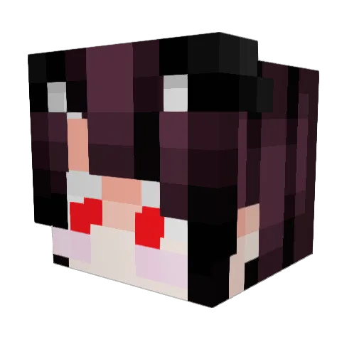 Xionz98 Minecraft avatar head, 3D render