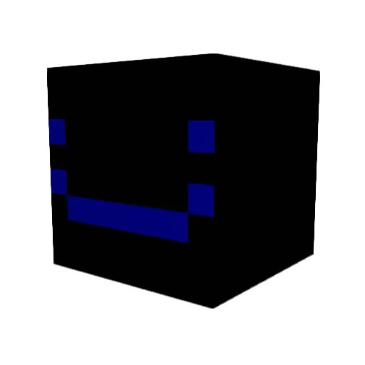 Xiraba Minecraft avatar head, 3D render