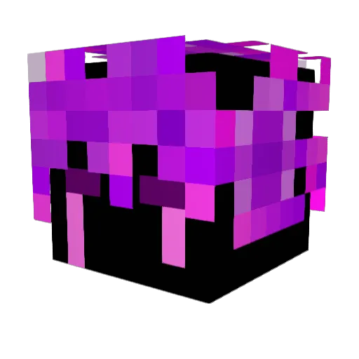 Xiwiiz Minecraft avatar head, 3D render