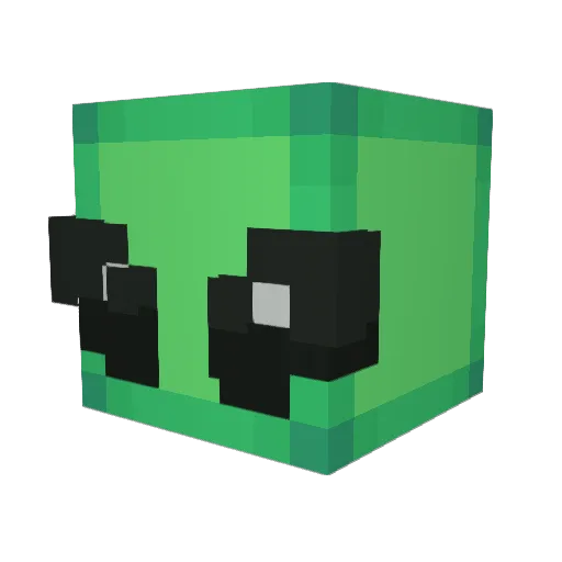 Xizzlez Minecraft avatar head, 3D render