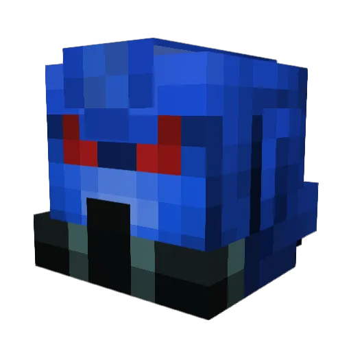 Xjdz7 Minecraft avatar head, 3D render