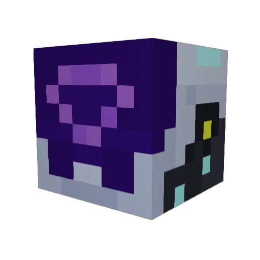 Xkisoya Minecraft avatar head, 3D render