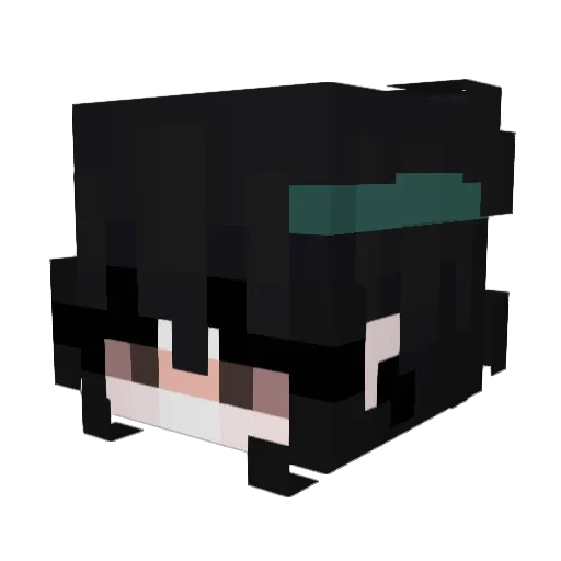 XlamBert Minecraft avatar head, 3D render