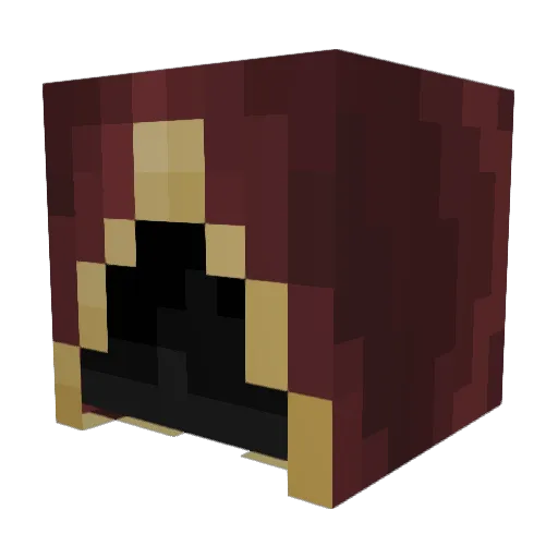 Xlarry1619 Minecraft avatar head, 3D render