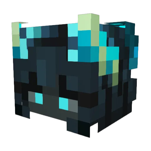 XluBas Minecraft avatar head, 3D render
