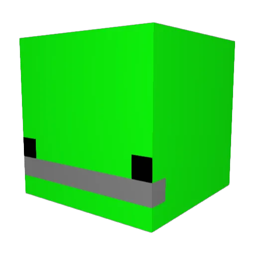 XmXGig Minecraft avatar head, 3D render