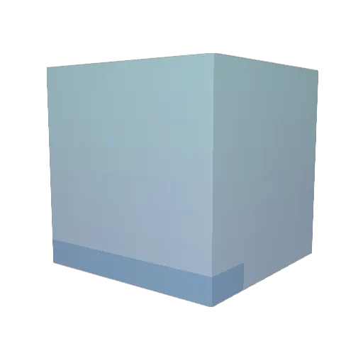XmanJ3 Minecraft avatar head, 3D render