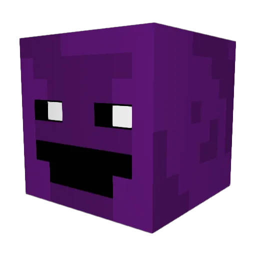 XmikoX13 Minecraft avatar head, 3D render