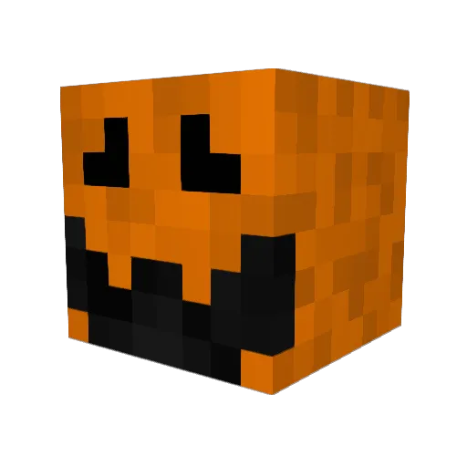 Xmzzysix Minecraft avatar head, 3D render