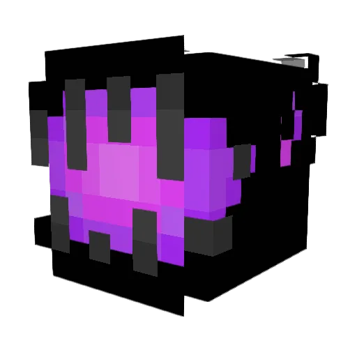 Xnikos1 Minecraft avatar head, 3D render