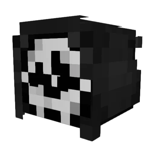 XnopyCZE Minecraft avatar head, 3D render